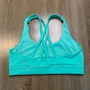Lululemon Energy Bra in Menthol size 6